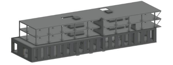 Maquette BIM AxeoBIM - AxeoBIM Plateforme de collaboration GED et BIM